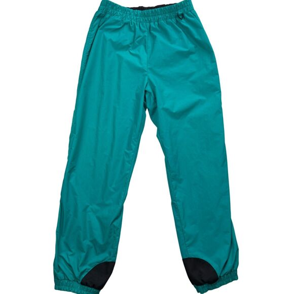 Vintage Y2K Columbia Snow Pants Men’s M Teal Nylon Elastic Waist SM 8320 F4 - Picture 3 of 15